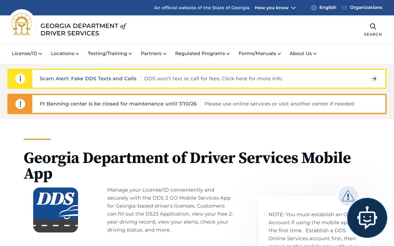 Early County arrest records and court charges with DDS 2 GO app information